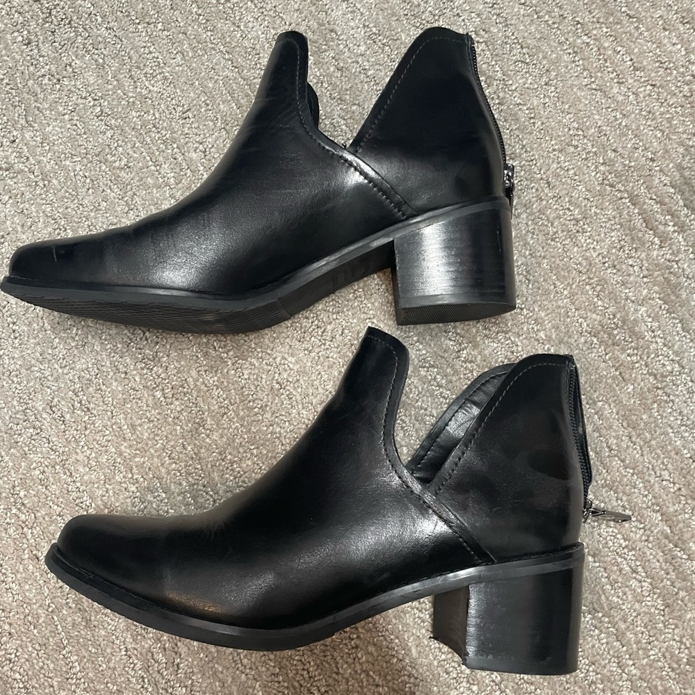 Blondo leather boots- 9.5
